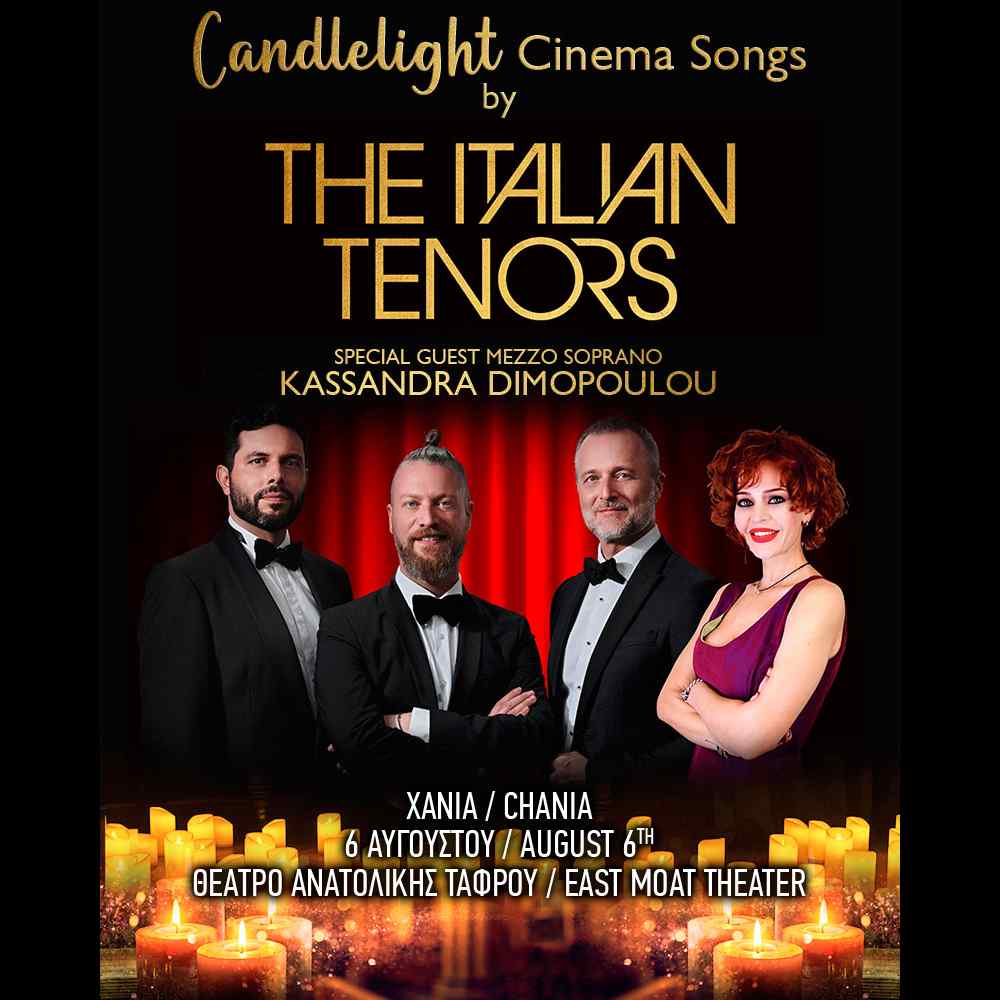 CANDLELIGHT CINEMA SONGS  by  THE ITALIAN TENORS
